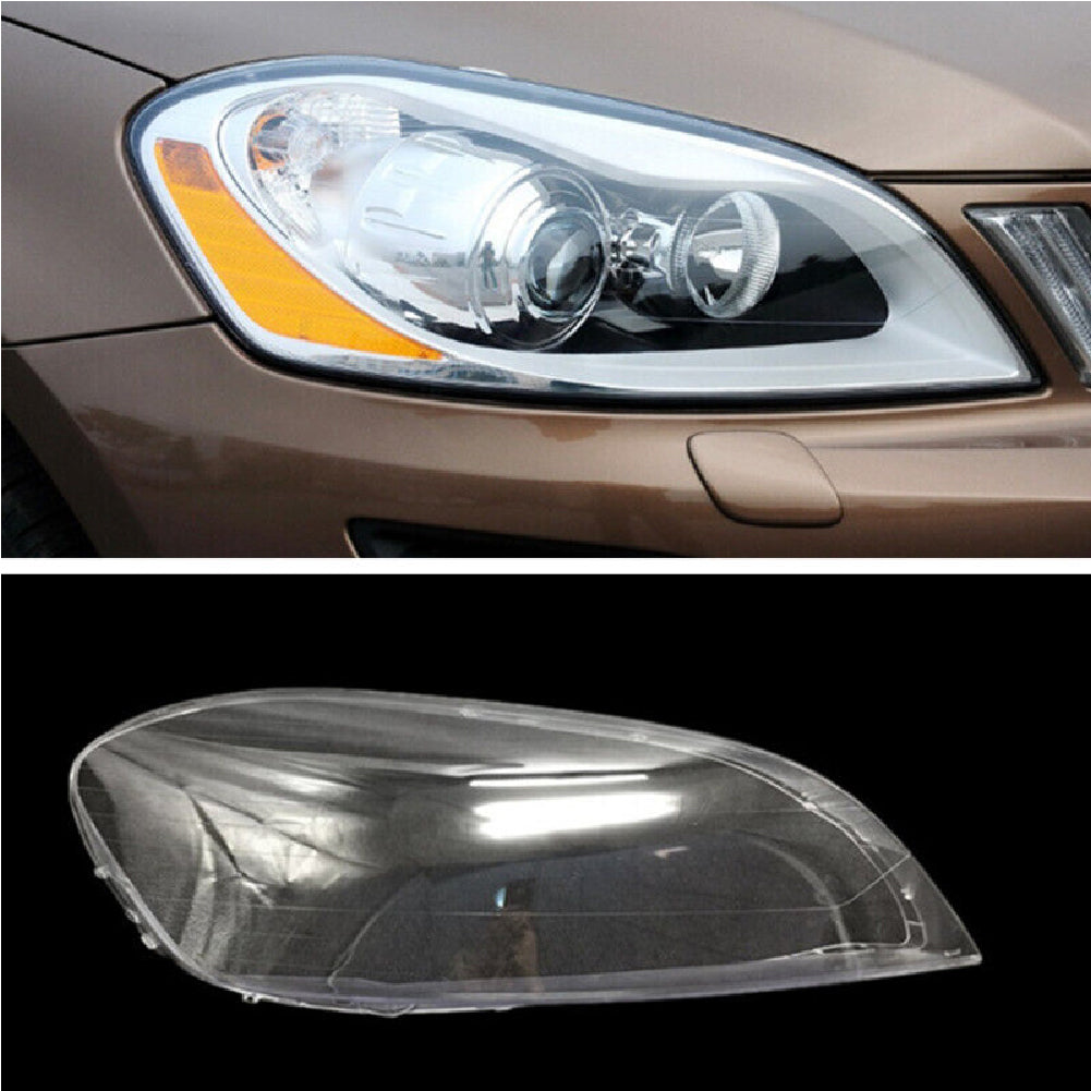 VOLVO=XC60 - 2009-13 - Car Front Headlight Lens Cover Headlamp Transparent Lamp Shade Lamp Cover for VOLVO XC60 2009 - 2013.