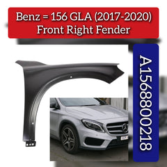 Front Right Fender A1568800218 Compatible With Mercedes Benz (156-GLA) (2017-2020)