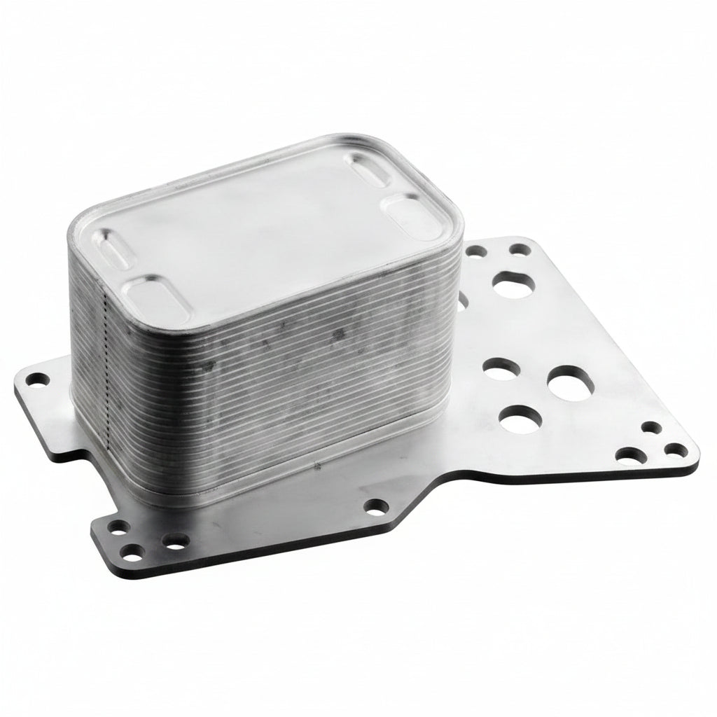 11428510855 11428516396 11428580682 Oil Cooler For BMW 5 Series F10 & 7 Series F02, X3 F25, X5 F15 Tag-O-04