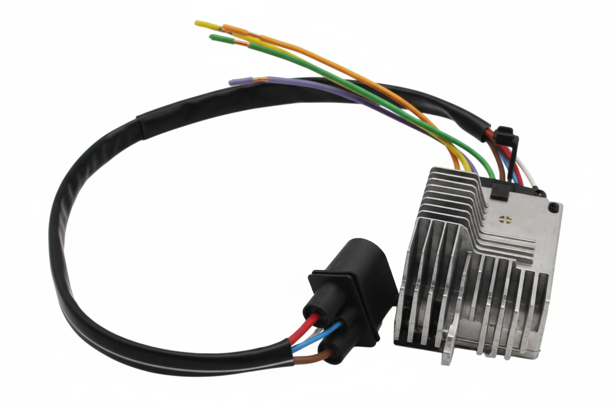 Radiator Cooling Fan Radiator Condenser  4F0959501A 4F0959501E 4F0959501G Compatible with AUDI A6 C6 (4F2) | A6 / S6 (2004-11)