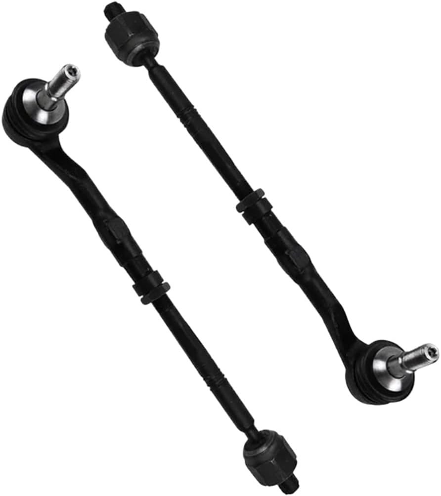 Front Steering Tie Rod End Head Assembly (Rack End & Tie Rod End) Right & Left Set 32216762403 32106777479 Compatible With  BMW 5 Series (E60)