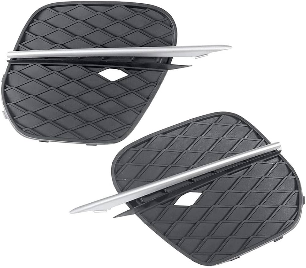 Fog Lamp Cover With  Chrome Left 51117222859 & Right 51117222860 Compatible With BMW X5 E70 (2011-2014 ) Tag No.493