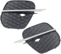 Fog Lamp Cover With  Chrome Left 51117222859 & Right 51117222860 Compatible With BMW X5 E70 (2011-2014 ) Tag No.493
