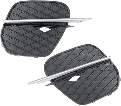 Fog Lamp Cover With  Chrome Left 51117222859 & Right 51117222860 Compatible With BMW X5 E70 (2011-2014 ) Tag No.493