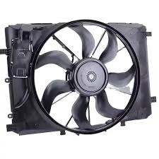 Engine Radiator Cooling Fan Assembly 2465000064 Compatible With MERCEDES-BENZ A-CLASS (W176) & B-CLASS Sports Tourer (W246, W242) & CLA Coupe (C117) & GLA-CLASS (X156)