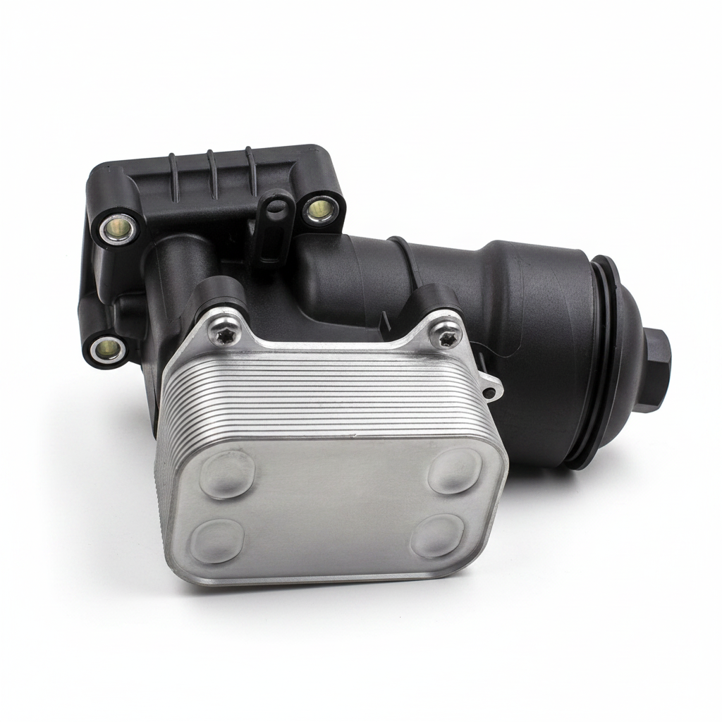 Oil Cooler Assembly 03P115389A 03P115389 03P115389B Compatible With VW Fabia, Roomster, Ibiza, Polo Tag-O-77