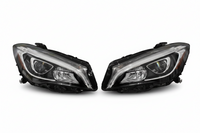Headlight Headlamp Left A1178206761 & Right A1178206861 (Without Blaster) Compatible With MERCEDES-BENZ CLA (W117) 2017-2018