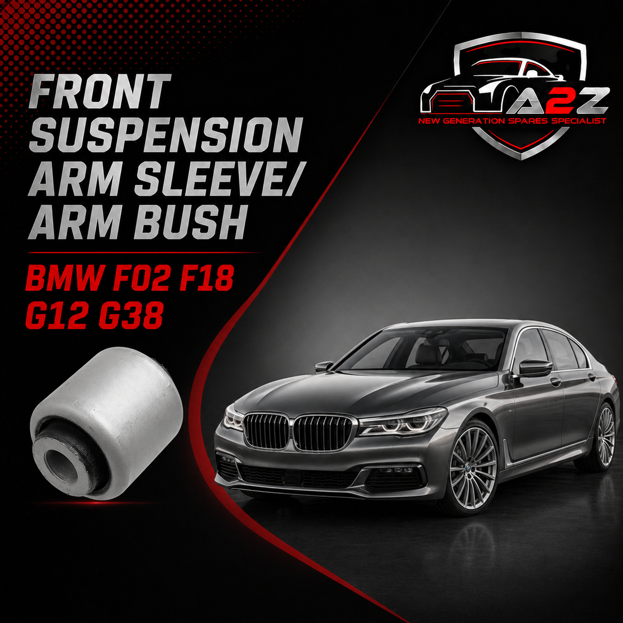 Front Suspension Arm Sleeve/ Arm Bush 31126784569 Compatible With BMW F02 F18 G12 G38