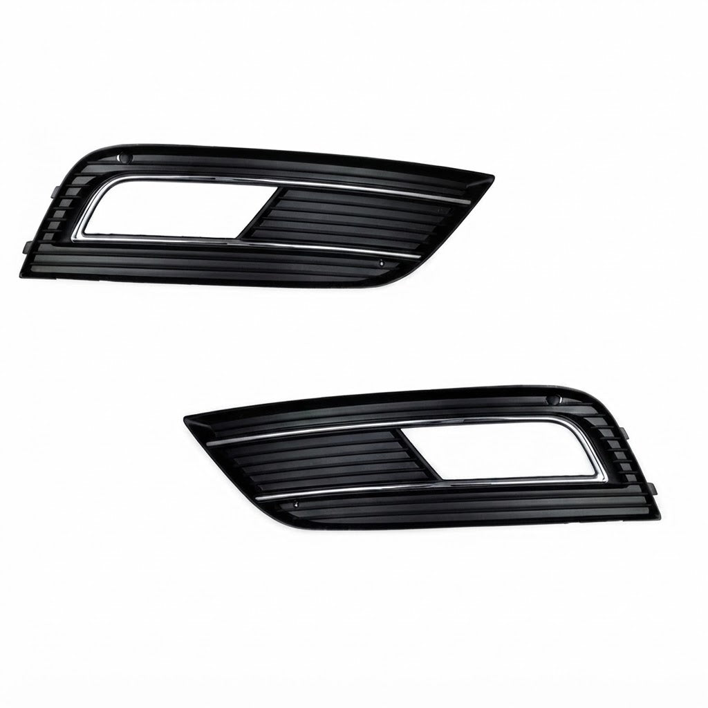 Fog Lamp Cover Compatible With AUDI A4 B8 2013-2015 Fog Lamp Cover Left 8K0807681B & Right 8K0807682B Tag-FC-11