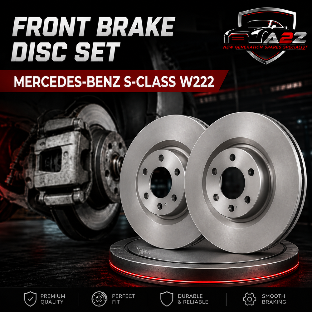 Front Brake Disc Set 2224200272 2224215100 A2224200272 Compatible With MERCEDES-BENZ S-CLASS W222