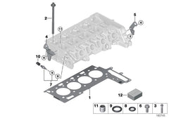 Engine Cylinder Head Gasket 658.200 11127806247 Compatible With BMW X1 (E84) 3-SERIES (E90) 5-SERIES (E60) X3 (E83) Tag No.46