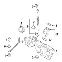 Fuel Pump 16117344066 Compatible With BMW 3 Series F30 Tag No.60