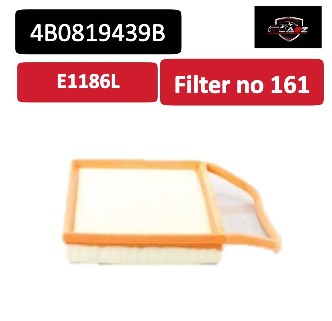 Air Filter  E1186L & 13717556961 & LX1564 Compatible With BMW Z4 Roadster (E89)Tag : 161