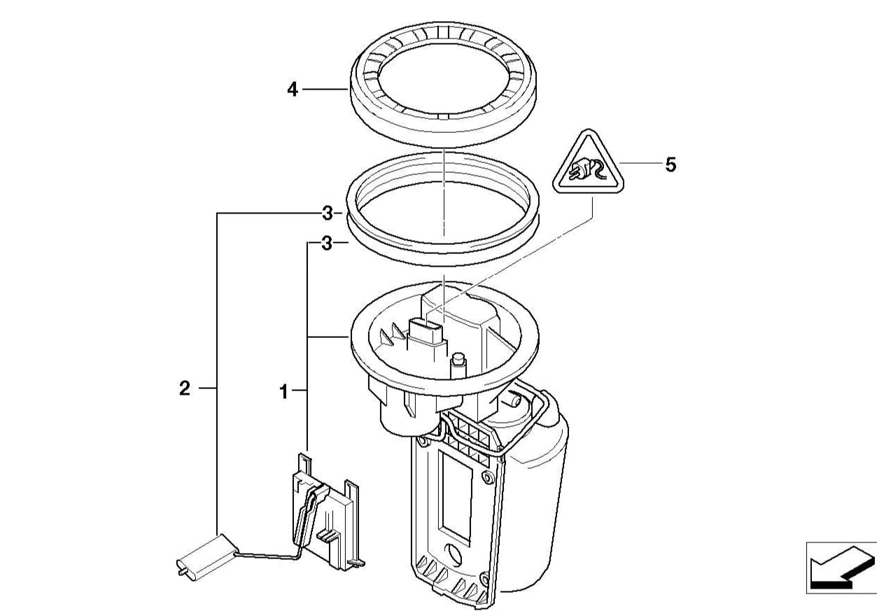 Fuel Pump 16112754806 & 16112752287Compatible With MINI & MINI (R56) & MINI Convertible (R57) No:- 102
