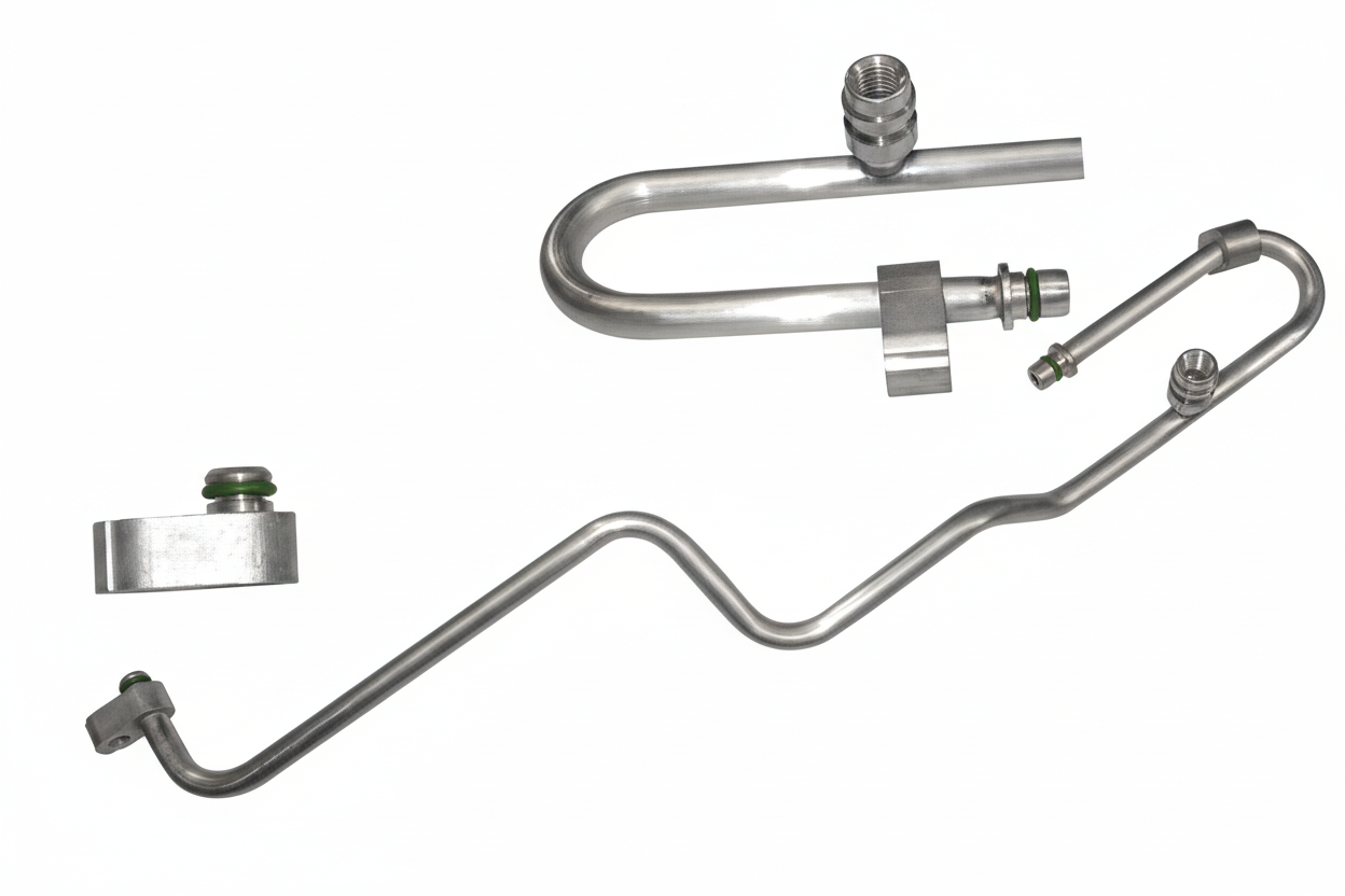 Hose Pipe 1638300316 Compatible With Mercedes-Benz M Class (1998-2005)