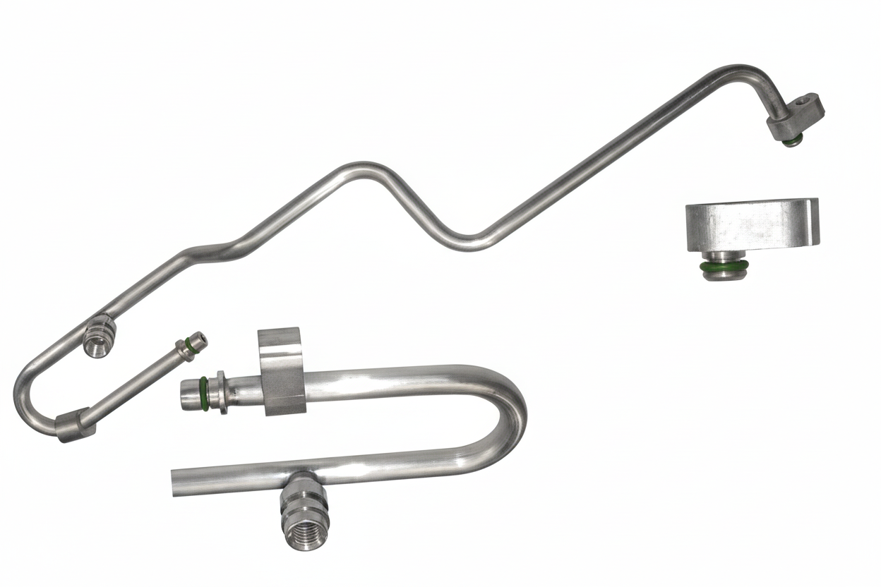 Hose Pipe 1638300316 Compatible With Mercedes-Benz M Class (1998-2005)