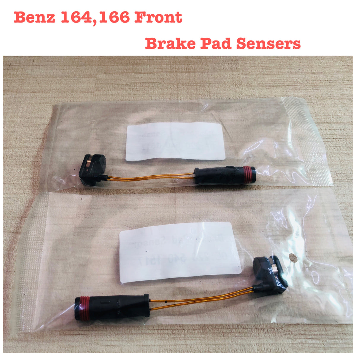 Brake Pad Wear Sensor 2205401517 2205401517 A1645401017 A2205401517 Compatible With MERCEDES-BENZ C-CLASS W204 & GL-CLASS X164 & GL-CLASS X166 & GLE W166 & GLS X166 & S-CLASS W221