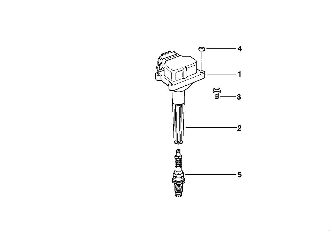 Ignition Coil 12131748017 For BMW  Tag-I-13
