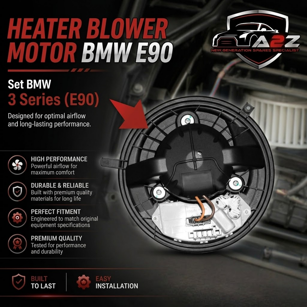 Heater Blower Motor 64116933663 Compatible With BMW E90