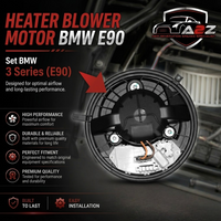 Heater Blower Motor 64116933663 Compatible With BMW E90
