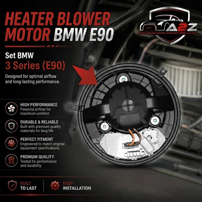 Heater Blower Motor 64116933663 Compatible With BMW E90