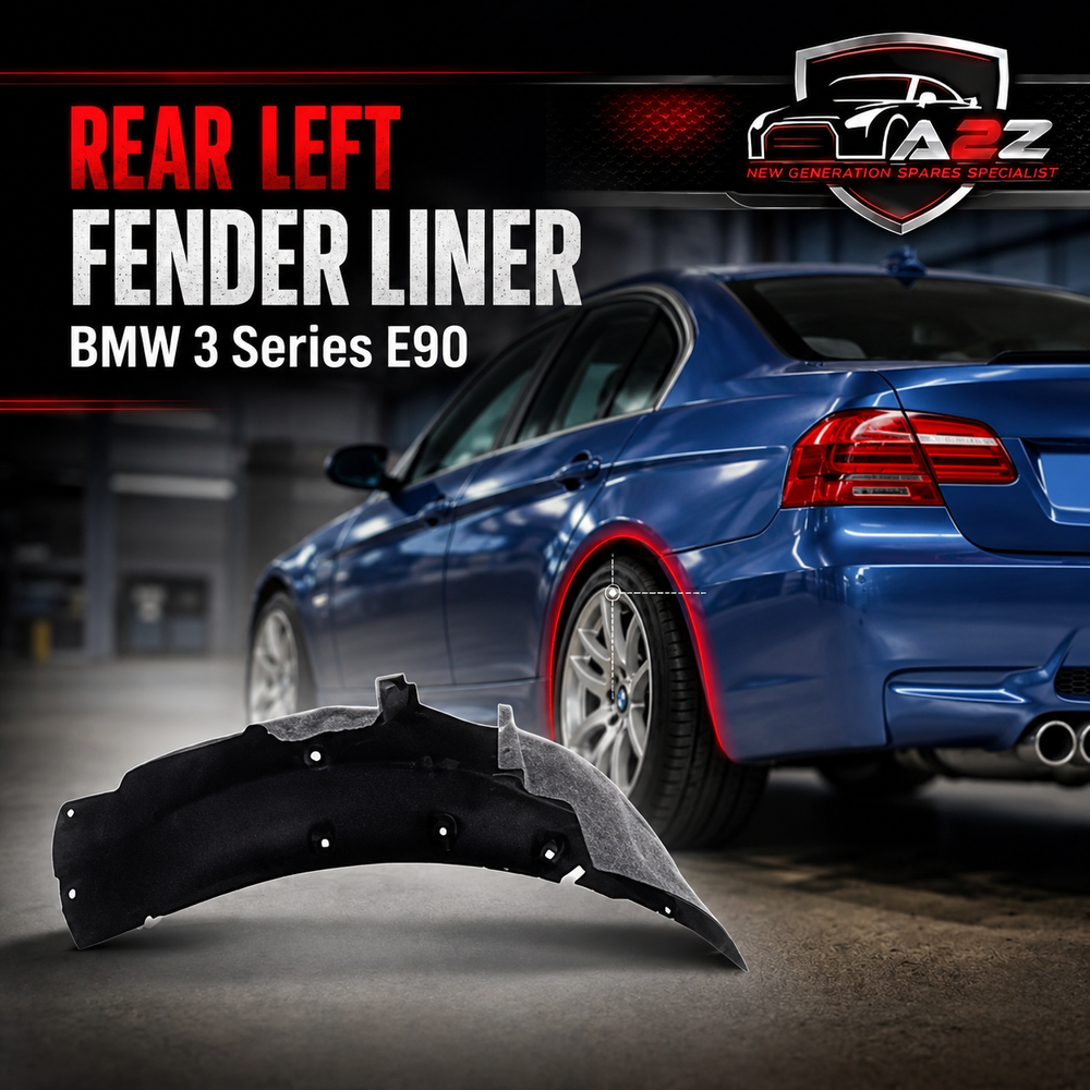 Rear Left Fender Liner 51717059381 Compatible With BMW 3 Series E90 Tag-FE-63