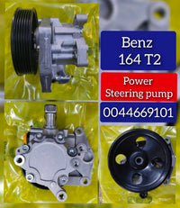 Power Steering Pump A0044669101 0044667901 0044668501 0044669101 0054662001 7693955277 A0044667801 A0044668501 Compatible with MERCEDES-BENZ CLK (C209) CLS (C219) E-CLASS (W211) M-CLASS (W164) S-CLASS (W220, V220) S-CLASS (W221, V221) SLK (R171)