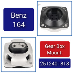 Rear Gearbox Transmission Mount 2512401818 Compatible With MERCEDES-BENZ M-CLASS W164