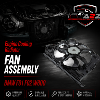 Engine Cooling Radiator Fan Assembly 17417589028 Compatible With BMW F01 F02 W600