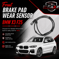 Front Brake Pad Wear Sensor 34356790303 Compatible With BMW X3 F25