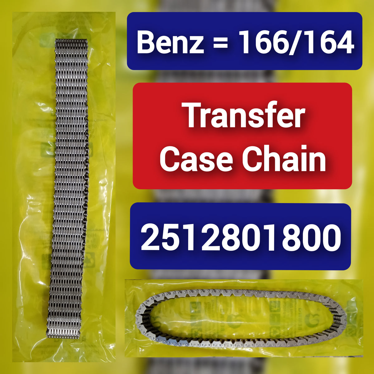 Transfer Case Chain 2512801800 Compatible With Mercedes Benz W251/R350