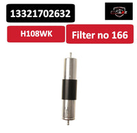 Fuel Filter H108WK & 13321702632 & KL66 13321740985 Compatible With BMW E31 Tag : 166