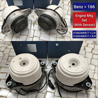 Engine Mount Left 1662406817 & Right 1662406917 Engine Mount Set With Sensor Compatible With MERCEDES-BENZ GLE W166