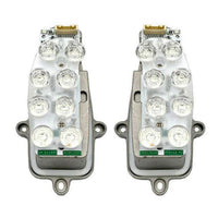 Headlight LED Turn Signal Module Blaster Left & Right Set 63117339057 63117339058 Compatible With BMW F01 F02 F03 LCI