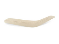 Inner Door Pull Handle Leather Cover Left Beige 51417345931 Right 51417345932 Comaptible With BMW X5 X6 F15 F16