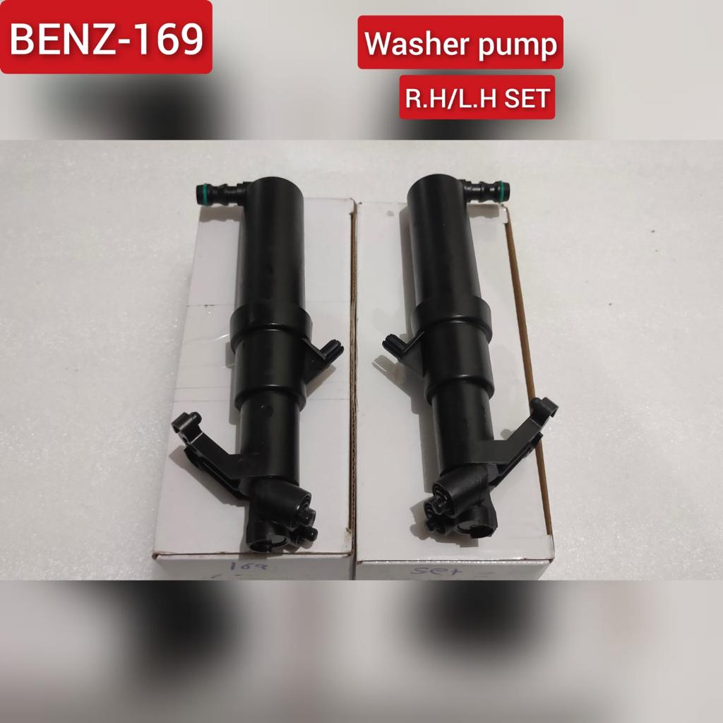 Headlight Washer Nozzle Compatible With MERCEDES-BENZ A-CLASS W169  Headlight Washer Nozzle Left 1698601247 A1698601247  & Right 1698601147 A1698601147