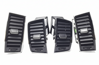 Black Ac Vent Grille Assembly Center-Left 56G820951 & Center-Right 56G820952 & Right 56G819702 & Left 56G819701 Compatible With Skoda KODIAQ