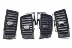 Black Ac Vent Grille Assembly Center-Left 56G820951 & Center-Right 56G820952 & Right 56G819702 & Left 56G819701 Compatible With Skoda KODIAQ