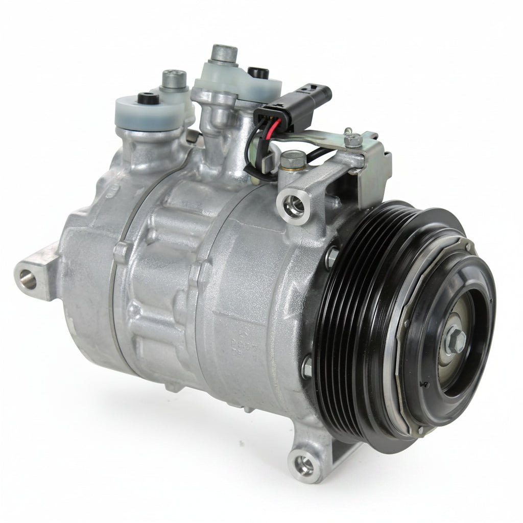 AC Compressor A0008301301 0008301301 0008304500 A0008304500  Compatible with MERCEDES-BENZ C-CLASS (W205) & CLS (C257) & E-CLASS (W213) & GLC (X253) (654)