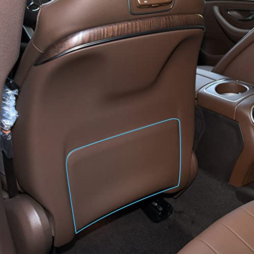 Red Brown Seat Storage Pocket Cover 20591053208U05 Compatible With Mercedes Benz C-CLASS W205 & E-CLASS W213 & GLC W253 & CLS W257