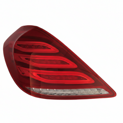 Tail Light Rear Lamp Compatible With MERCEDES-BENZ S-CLASS (W222, V222, X222) 2015-2017 Tail Light Rear Lamp Left A2229065401  & Right A2229065501