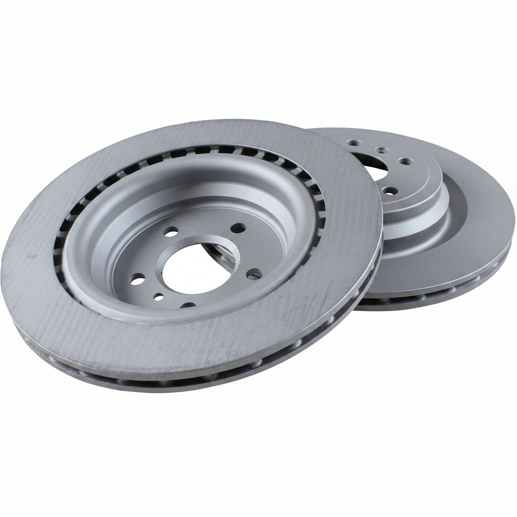 Rear Brake Disc Set 1664230600 1664230012 A1664230012 1664230112 Compatible With MERCEDES-BENZ GLE (W166) & M-CLASS (W166) (ALBRO)