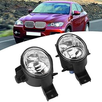 Fog Lamp Fog Light Compatible With BMW X6 E71 Fog Lamp Fog Light Left 63177187631 & Right 63177187632 Tag-FO-70
