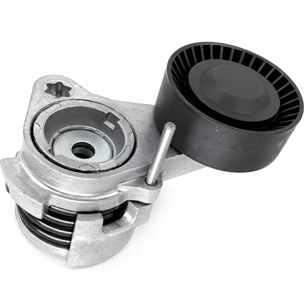 Belt Tensioner With Pulley 11287530314 11287535860 11288624196 Compatible with BMW 3 Series (E90) & 5 Series (E60) & 7 Series (E65, E66, E67) & X1 (E84) & X5 (E70) & X3 (E83)  Tag no: 6