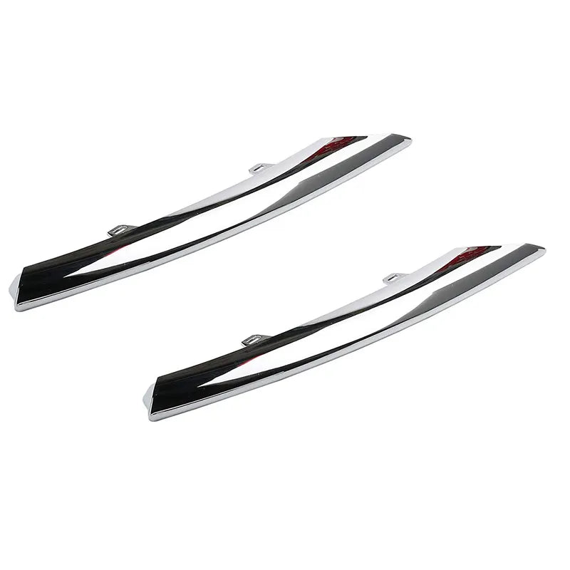 Fog Lamp Cover Chrome Left  C2D3570 & Right C2D3571 Compatible With Jaguar XJL (2010-2015) Tag No.604