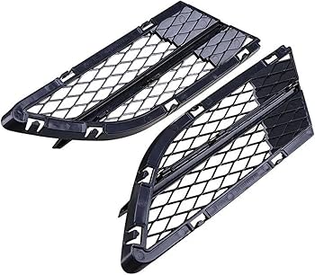 Fog Lamp Cover Left 51117198893 & Right 51117198894 Compatible With BMW 3 Series E90 2008-2012  Tag-FC-461