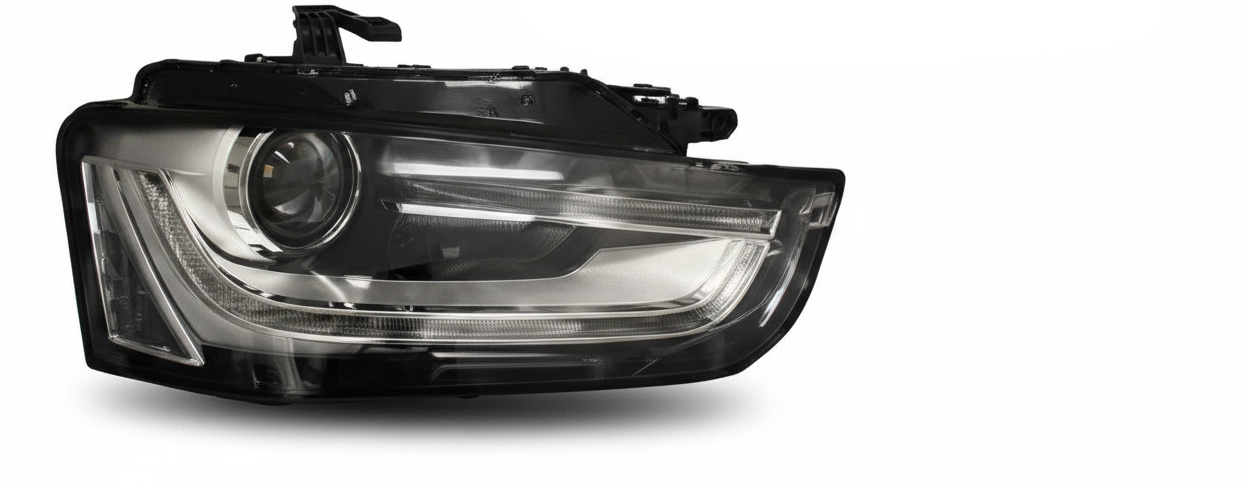 Headlight Headlamp Left 8KD941005B & Right 8KD941006B (Without Blaster) Compatible With AUDI A4 (2011-2013) Tag No.158