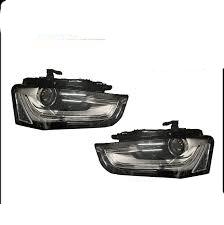 Headlight Headlamp Left Headlight Headlamp Left 8KD941005B & Right 8KD941006B (Without Blaster) Compatible With AUDI A4 (2011-2013)