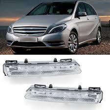 Fog Lamp Fog Light Compatible With MERCEDES-BENZ B-CLASS W246 2012-2018 Fog Lamp Fog Light Left A2049069100 & Right A2049069200 Tag-FO-104