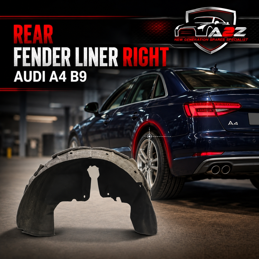 Rear Fender Liner Right 8WD810172B Compatible With Audi A4 B9
